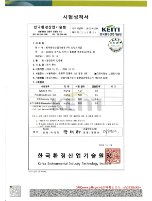 RoHS 6 hazardous substances test_2019