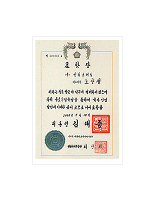 Awarded President Commendation
